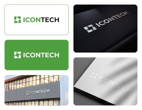 Desain Logo icontech