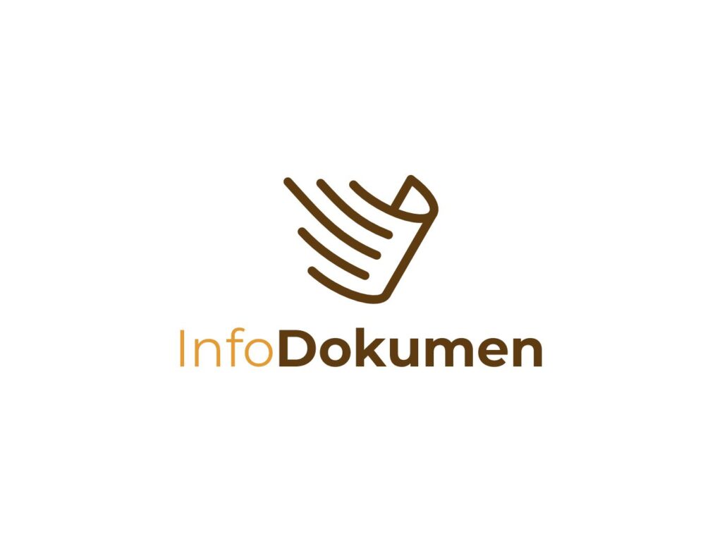 logo layanan dokumen desain logo aplikasi dokumen logo pengiriman dokumen branding layanan digital logo aplikasi modern
